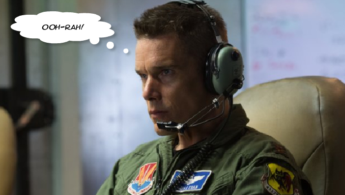 Good Kill Telepilot played by Ethan Hawke